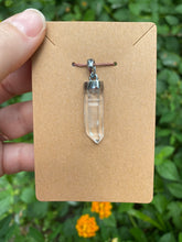 Load image into Gallery viewer, Sterling Silver Lemurian Quartz Pendant