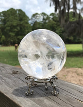 Load image into Gallery viewer, Clear Quartz Sphere