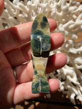 Load image into Gallery viewer, 8th Vein Ocean Jasper Dolphin