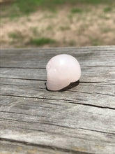 Load image into Gallery viewer, Rose Quartz Mini Skull