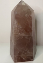 Load image into Gallery viewer, Lavender Rose Quartz Tower
