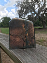 Load image into Gallery viewer, Pink/Orange Flash Labradorite