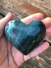 Load image into Gallery viewer, Ocean Jasper Heart