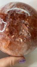 Load image into Gallery viewer, Hematoid Quartz Sphere