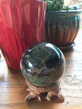 Load image into Gallery viewer, Moss Agate Sphere