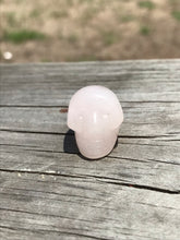 Load image into Gallery viewer, Rose Quartz Mini Skull