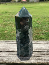 Load image into Gallery viewer, Moss Agate Tower
