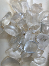 Load image into Gallery viewer, Clear Quartz Crystal Tumbles