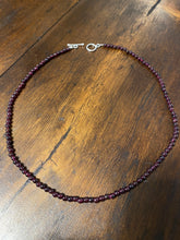 Load image into Gallery viewer, Garnet Beaded Necklace
