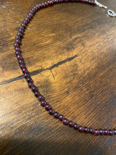 Load image into Gallery viewer, Garnet Beaded Necklace
