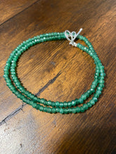 Load image into Gallery viewer, Emerald Beaded Necklace
