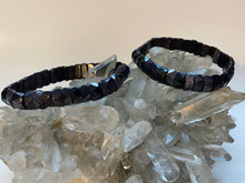 Load image into Gallery viewer, Purple Goldstone Bracelet
