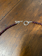 Load image into Gallery viewer, Garnet Beaded Necklace
