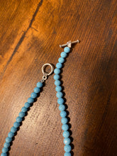 Load image into Gallery viewer, Sleeping Beauty Turquoise Beaded Necklace
